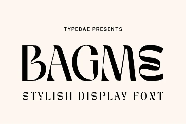 Bagme font