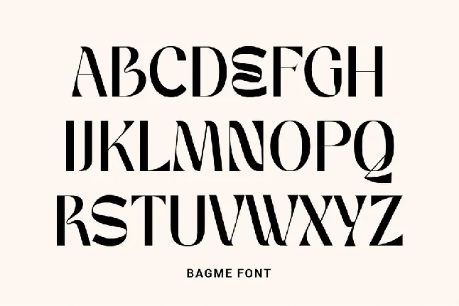 Bagme font