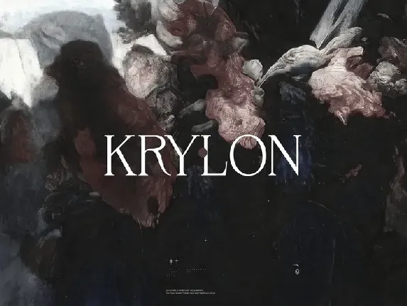 Krylon font