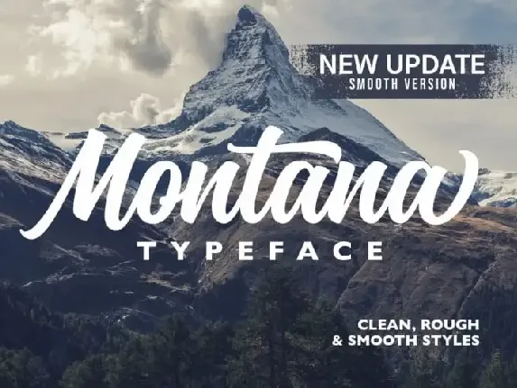 Montana Script font