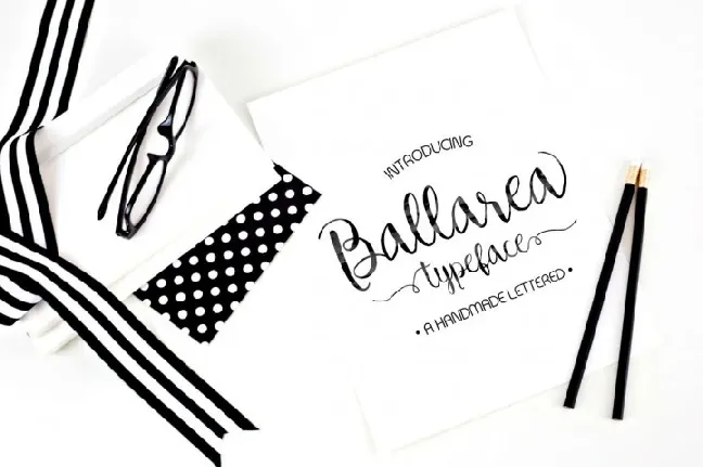 Ballarea font