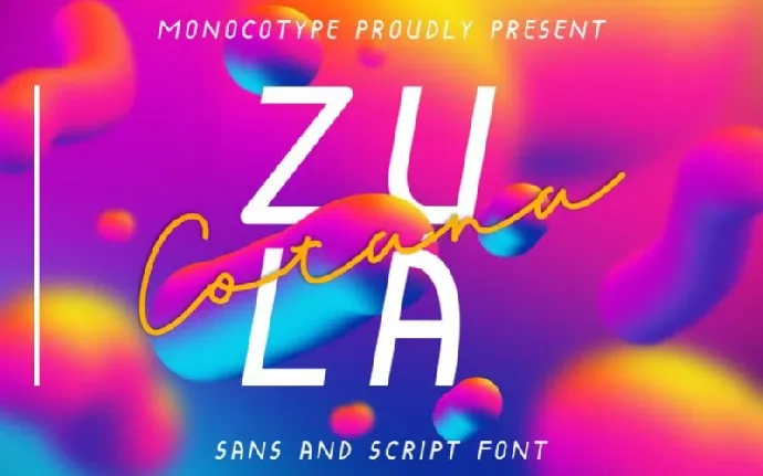 Zula Cotana Duo font