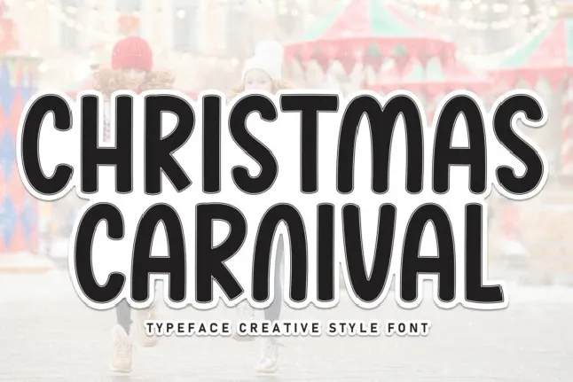 Christmas Carnival Display font