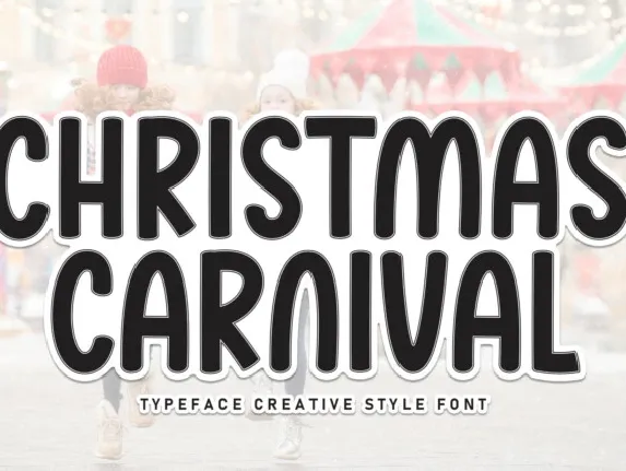 Christmas Carnival Display font