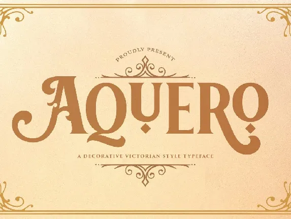 Aquero font