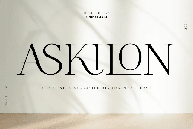 Askilon font