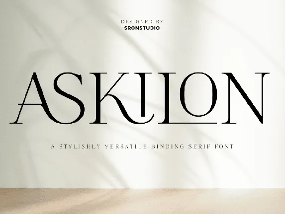 Askilon font