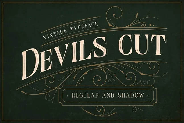 Devils Cut font