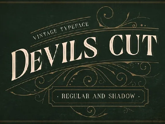 Devils Cut font