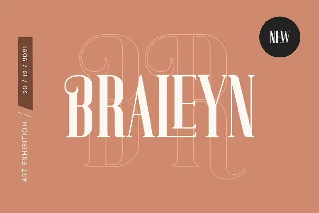 ZANIE BROVIA font