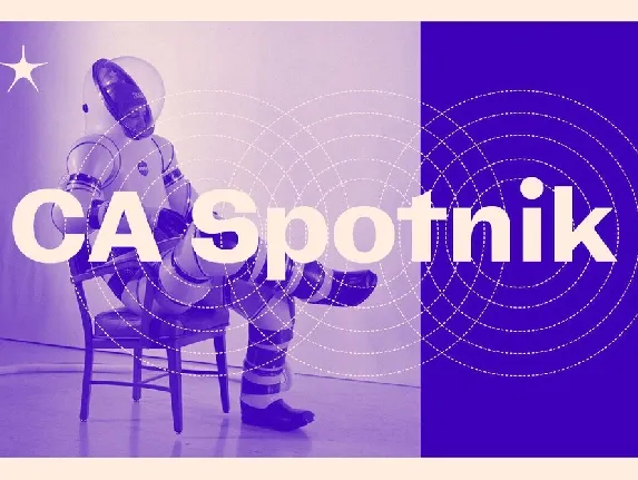 CA Spotnik font