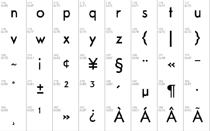 Fabrik font