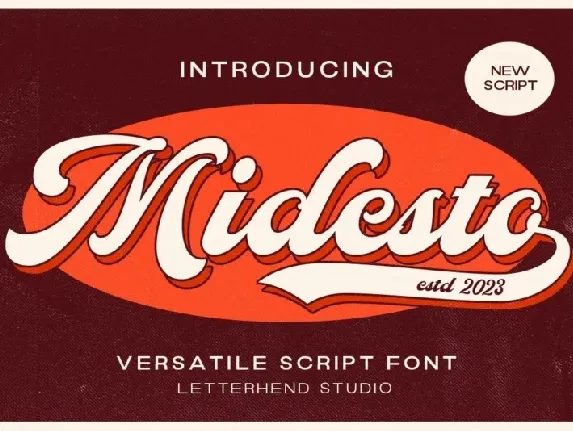 Midesto font