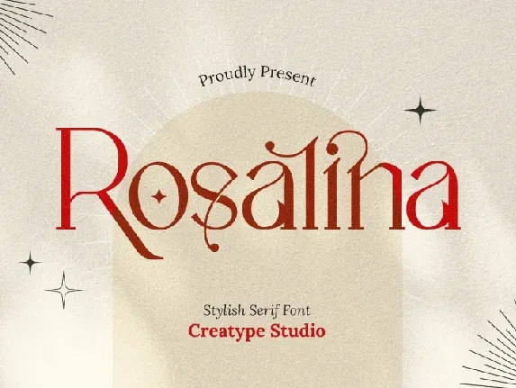 Rosalina font