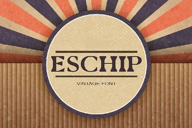 Eschip font