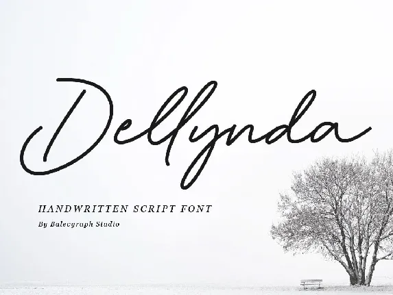 Delliynda font