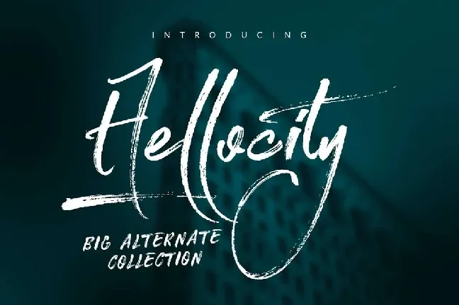 Hellocity font