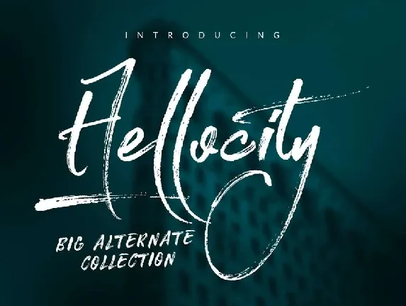 Hellocity font