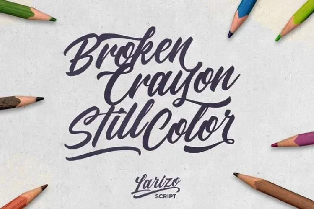 Larizo Script font