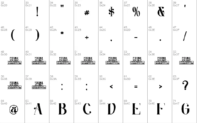 Meriyan font