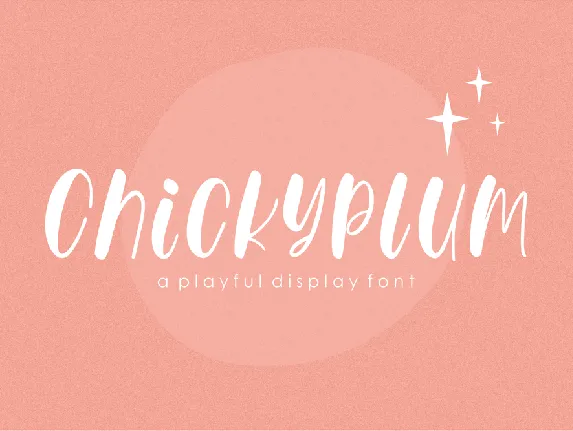 Chickyplum font