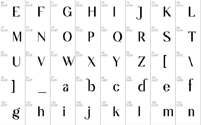 Agafia Rosdina font