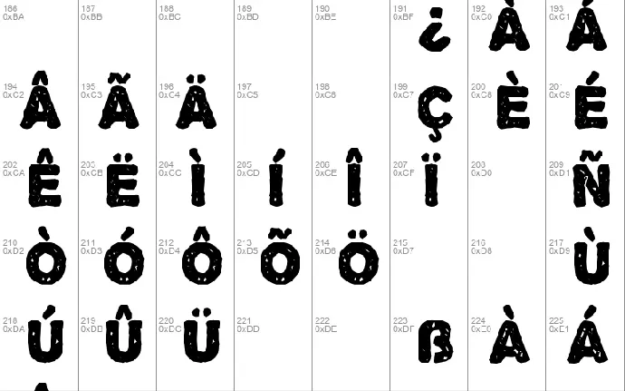 Alpha Echo font