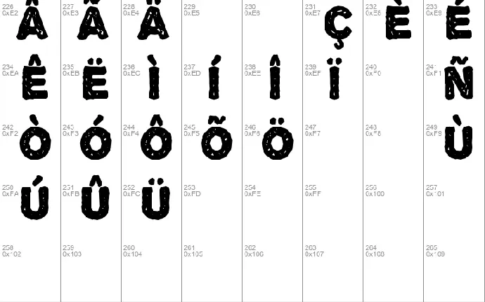 Alpha Echo font