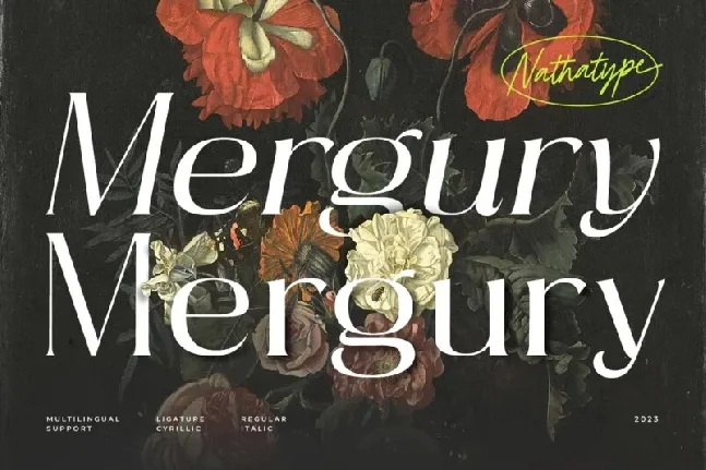 Mergury font