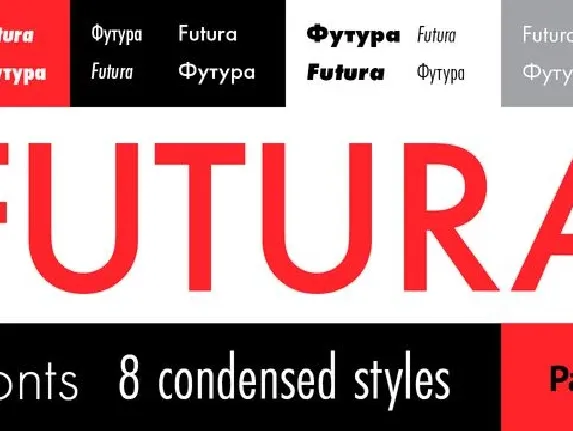 Futura PT font