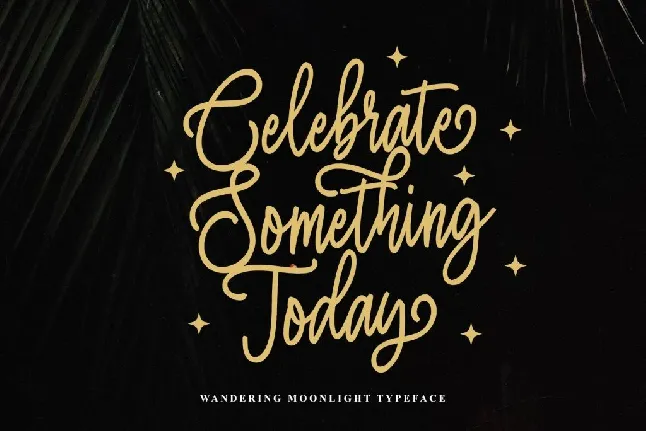 Wandering Moonlight font