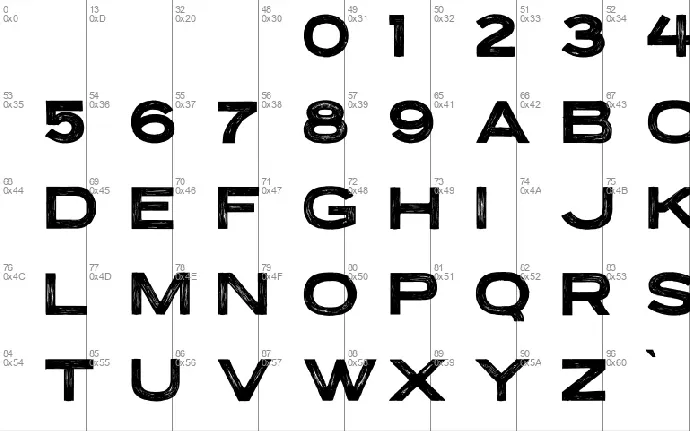 Morgon font