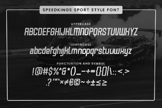 SPEEDKINGS font