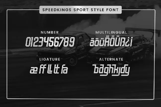 SPEEDKINGS font