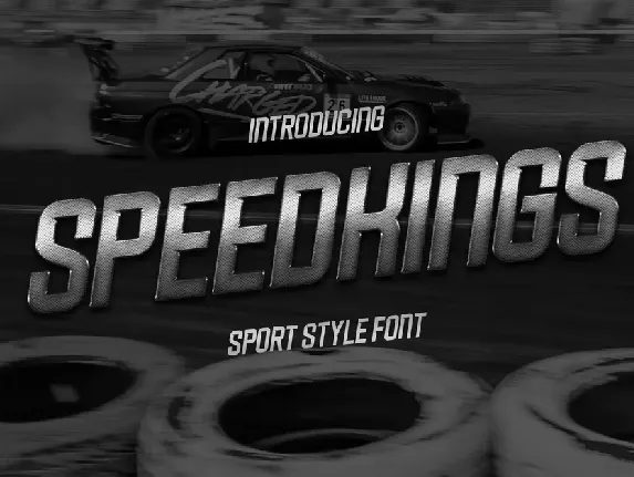 SPEEDKINGS font