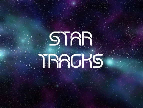 Star Tracks font