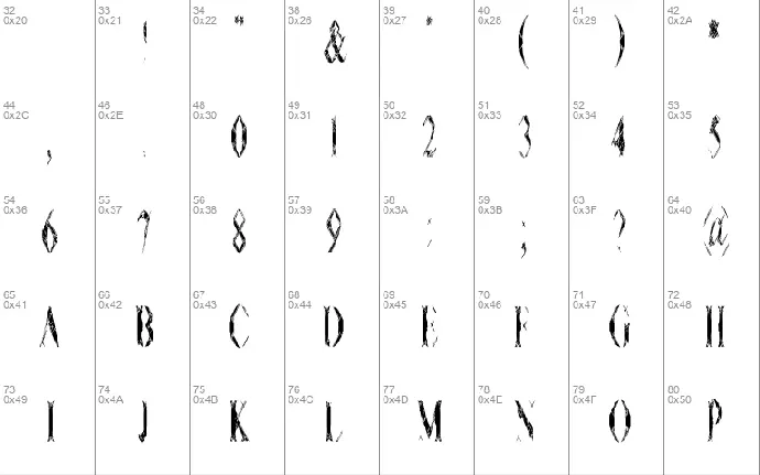 Terrorism Bytes font