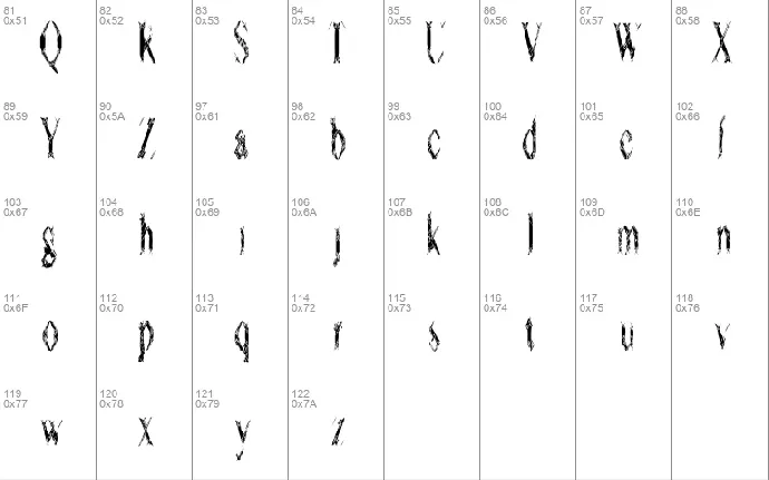 Terrorism Bytes font