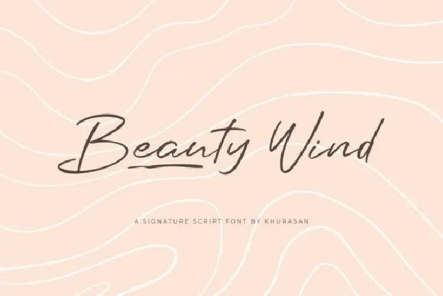 Beauty Wind font