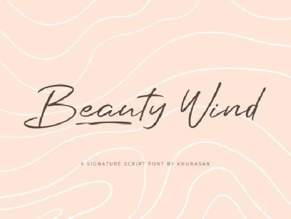 Beauty Wind font