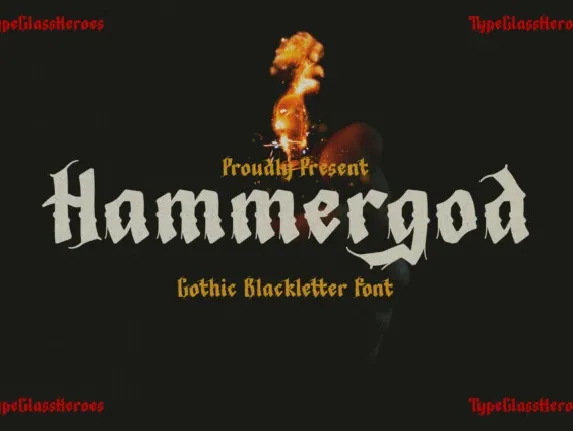 Hammergod font