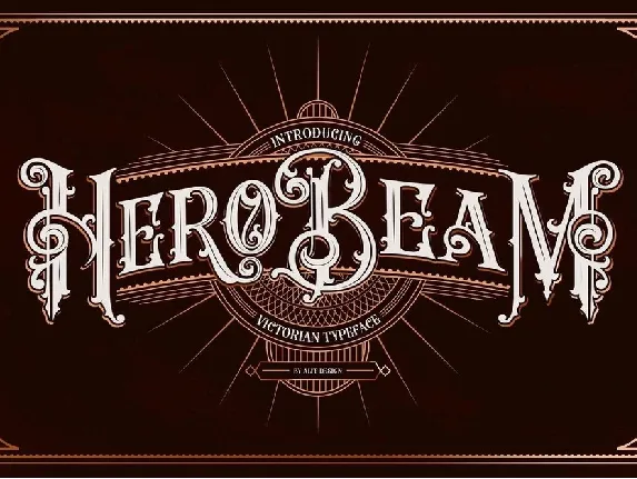 Hero Beam font