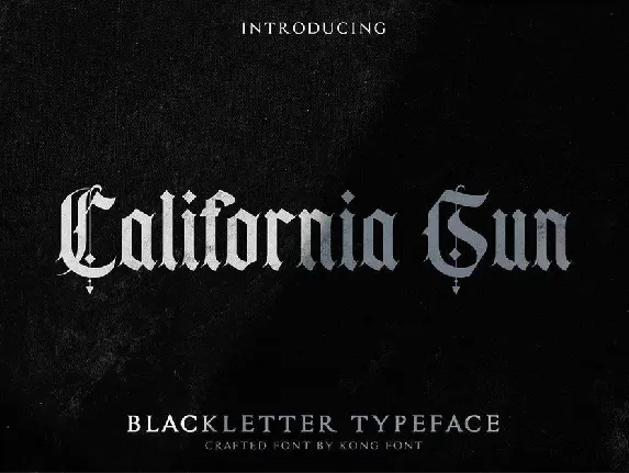 California sun font