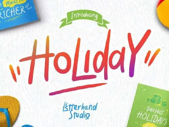 Holiday Script Free font