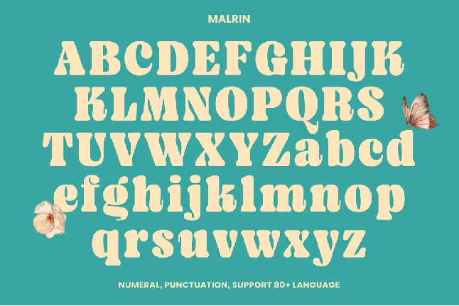 Malrin DEMO font