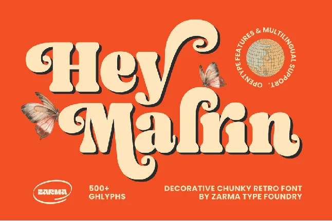 Malrin DEMO font