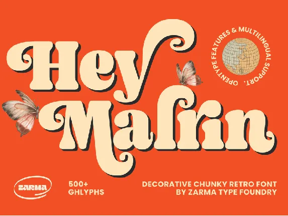 Malrin DEMO font