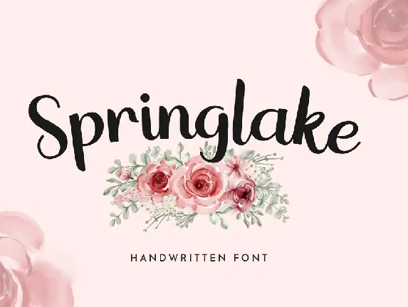 Springlake font