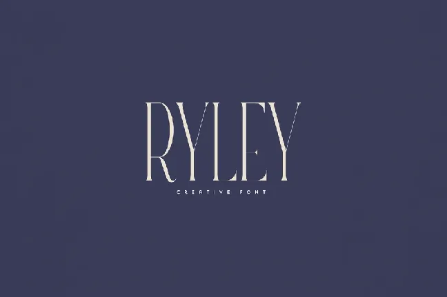 Rylei font