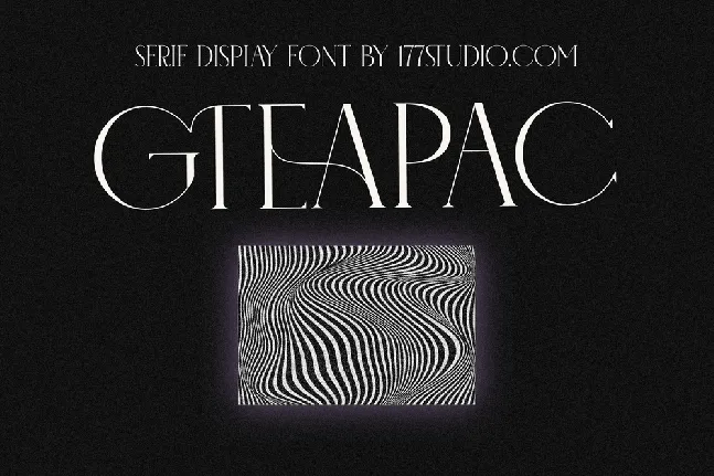 Gteapac font